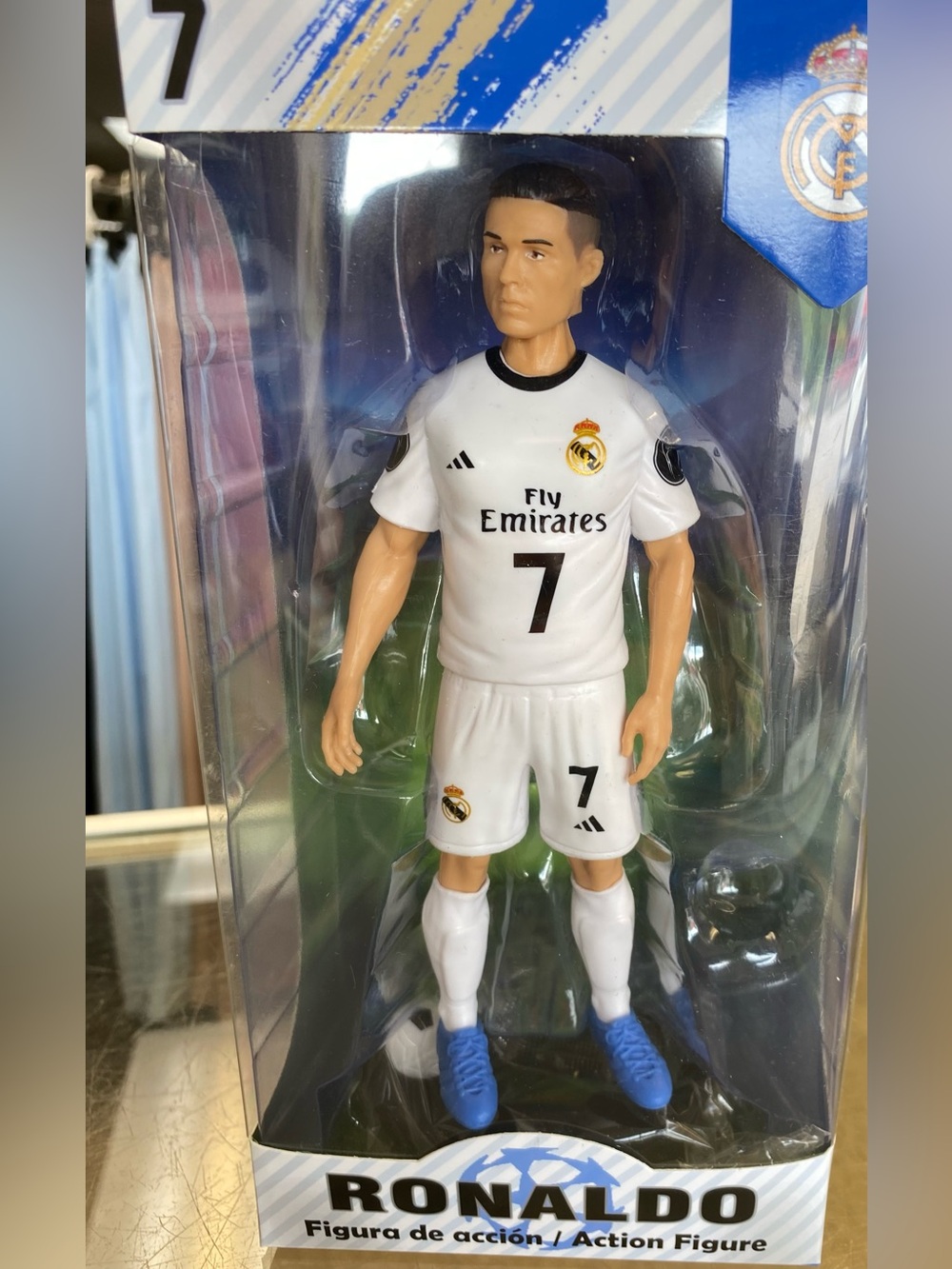Ronaldo soccer action figure